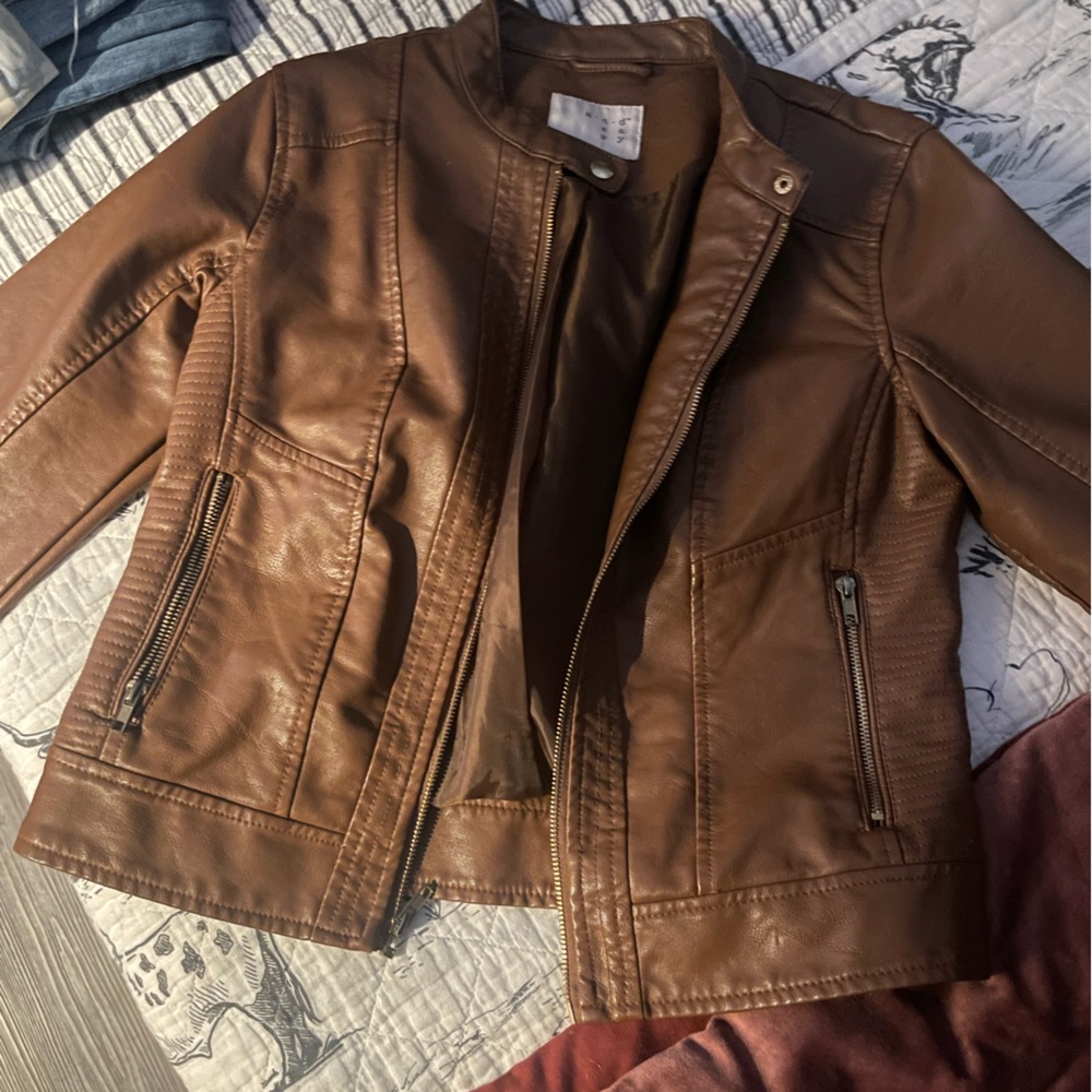 Leather jacket!